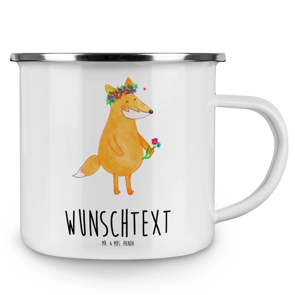 Personalisierte Emaille Tasse Fuchs Blumenliebe Emaille Tasse personalisiert, Emaille Tasse mit Namen, Campingtasse personalisiert, Namenstasse, Campingtasse bedrucken, Campinggeschirr personalsisert, tasse mit namen, personalisierte tassen, personalisierte tasse, tasse selbst gestalten, tasse bedrucken, tassen bedrucken, Fuchs, Füchse, Fox, Liebe, Freundin, Fuchsmädchen, Blumenmädchen, Freundinnen, Liebesbeweis, Blume, Blumen, Motivation, Freude, ich, mich, Selbstliebe