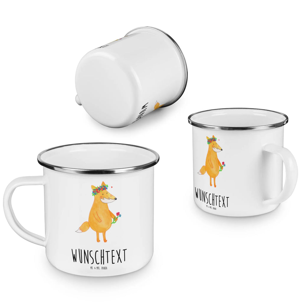 Personalisierte Emaille Tasse Fuchs Blumenliebe Emaille Tasse personalisiert, Emaille Tasse mit Namen, Campingtasse personalisiert, Namenstasse, Campingtasse bedrucken, Campinggeschirr personalsisert, tasse mit namen, personalisierte tassen, personalisierte tasse, tasse selbst gestalten, tasse bedrucken, tassen bedrucken, Fuchs, Füchse, Fox, Liebe, Freundin, Fuchsmädchen, Blumenmädchen, Freundinnen, Liebesbeweis, Blume, Blumen, Motivation, Freude, ich, mich, Selbstliebe