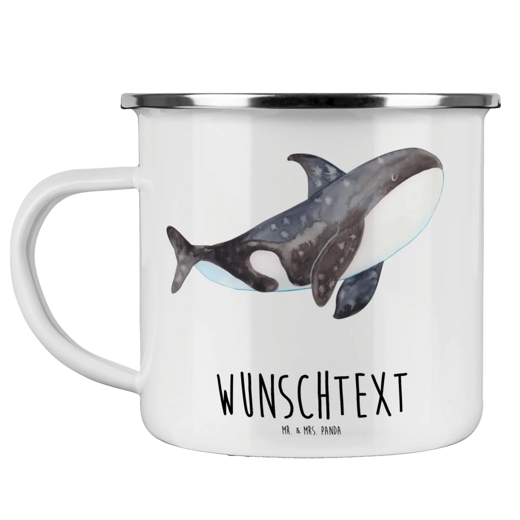 Personalisierte Emaille Tasse Orca Emaille Tasse personalisiert, Emaille Tasse mit Namen, Campingtasse personalisiert, Namenstasse, Campingtasse bedrucken, Campinggeschirr personalsisert, tasse mit namen, personalisierte tassen, personalisierte tasse, tasse selbst gestalten, tasse bedrucken, tassen bedrucken, Meerestiere, Meer, Urlaub, Orca, Orcas, Killerwal, Wal, Möglichkeiten, Büro, Arbeit, Motivation, Selbstliebe, Neustart, Startup