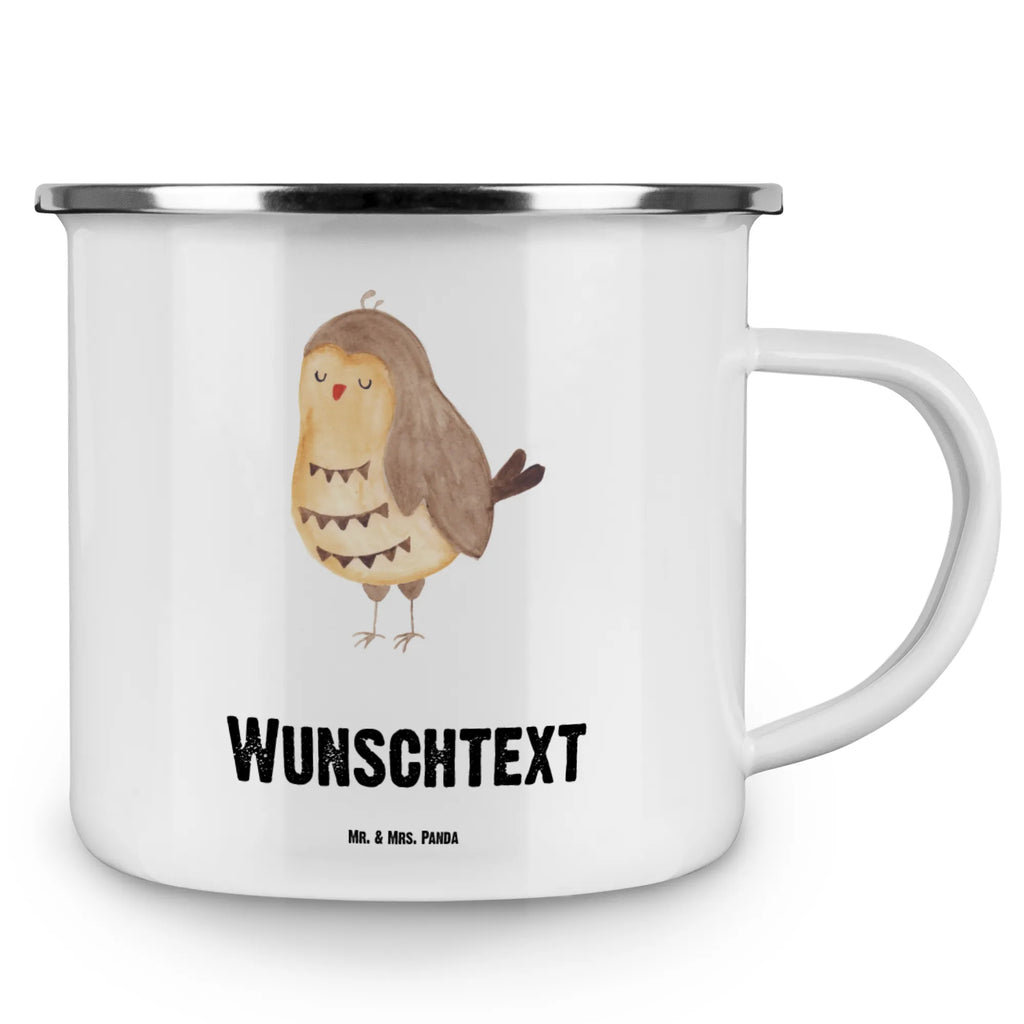 Personalisierte Emaille Tasse Eule Zufrieden Emaille Tasse personalisiert, Emaille Tasse mit Namen, Campingtasse personalisiert, Namenstasse, Campingtasse bedrucken, Campinggeschirr personalsisert, tasse mit namen, personalisierte tassen, personalisierte tasse, tasse selbst gestalten, tasse bedrucken, tassen bedrucken, Eule, Eule Spruch, Eule deko, Owl, Liebe Spruch, Romantisch, Wortspiel lustig, Spruch schön, Geschenk Hochzeitstag