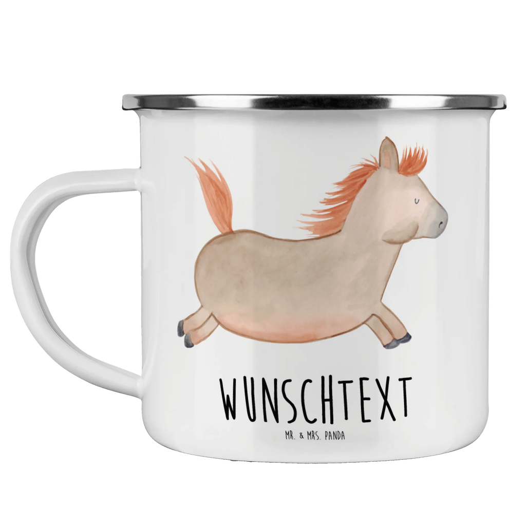 Personalisierte Emaille Tasse Pferd springt Emaille Tasse personalisiert, Emaille Tasse mit Namen, Campingtasse personalisiert, Namenstasse, Campingtasse bedrucken, Campinggeschirr personalsisert, tasse mit namen, personalisierte tassen, personalisierte tasse, tasse selbst gestalten, tasse bedrucken, tassen bedrucken, Bauernhof, Hoftiere, Landwirt, Landwirtin, Pferd, Pony, Pferde, Stall, Pferdestall, ausreiten, reiten, Pferdebesitzer