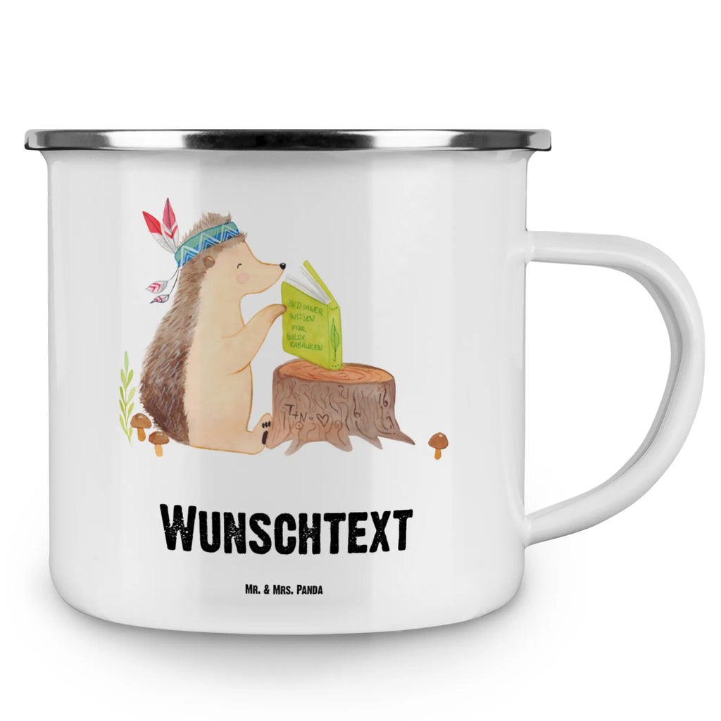 Personalisierte Emaille Tasse Igel Indianer Emaille Tasse personalisiert, Emaille Tasse mit Namen, Campingtasse personalisiert, Namenstasse, Campingtasse bedrucken, Campinggeschirr personalsisert, tasse mit namen, personalisierte tassen, personalisierte tasse, tasse selbst gestalten, tasse bedrucken, tassen bedrucken, Waldtiere, Tiere, Igel, Indianer, Abenteuer, Lagerfeuer, Camping