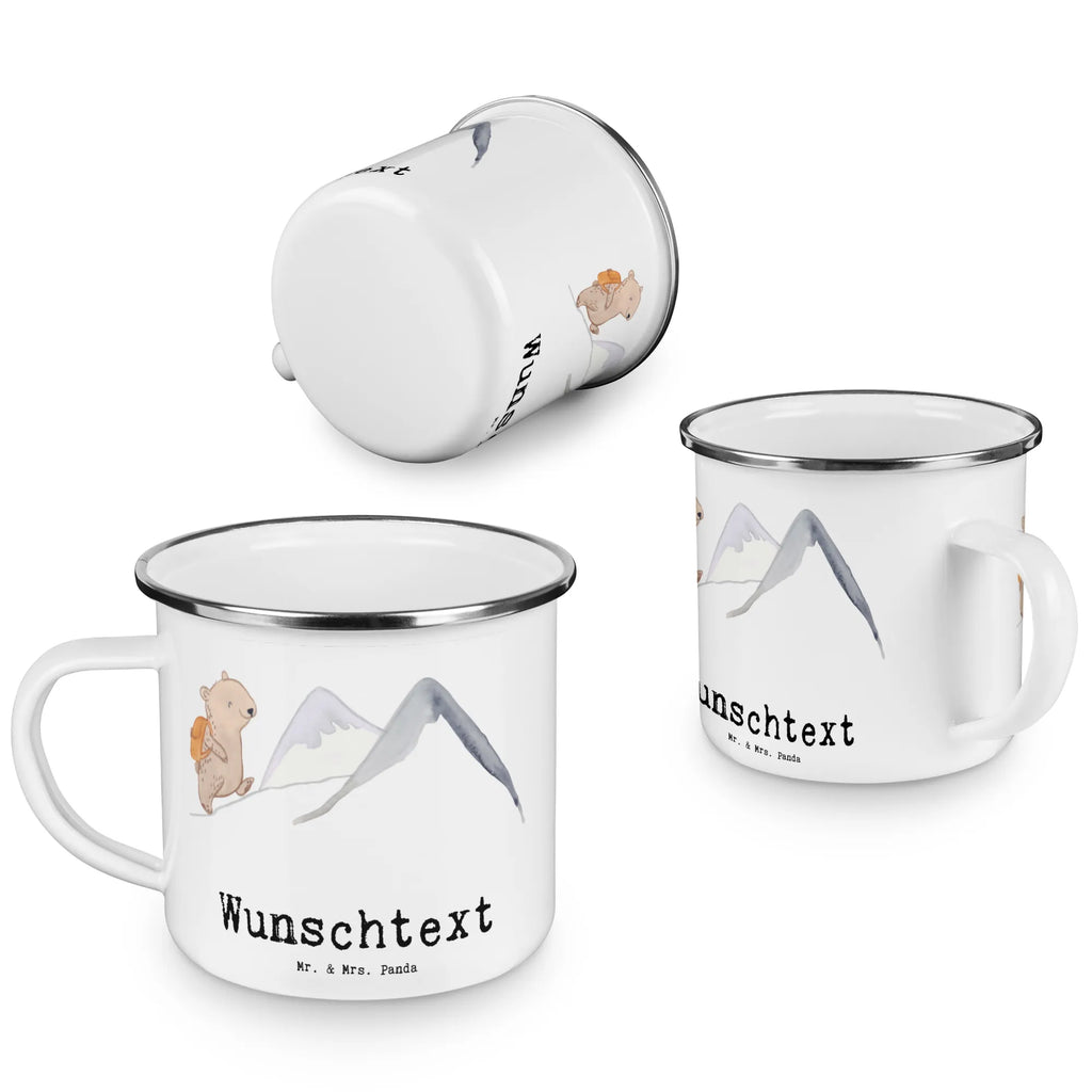 Personalisierte Emaille Tasse Bär Bergsteigen Emaille Tasse personalisiert, Emaille Tasse mit Namen, Campingtasse personalisiert, Namenstasse, Campingtasse bedrucken, Campinggeschirr personalsisert, tasse mit namen, personalisierte tassen, personalisierte tasse, tasse selbst gestalten, tasse bedrucken, tassen bedrucken, Geschenk, Sport, Sportart, Hobby, Schenken, Danke, Dankeschön, Auszeichnung, Gewinn, Sportler, Bergsteigen, wandern, Bergsport, Trekking, Alpinismus, Alpinwandern