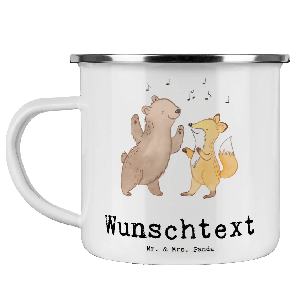 Personalisierte Emaille Tasse Bär & Fuchs Disco Emaille Tasse personalisiert, Emaille Tasse mit Namen, Campingtasse personalisiert, Namenstasse, Campingtasse bedrucken, Campinggeschirr personalsisert, tasse mit namen, personalisierte tassen, personalisierte tasse, tasse selbst gestalten, tasse bedrucken, tassen bedrucken, Geschenk, Sport, Sportart, Hobby, Schenken, Danke, Dankeschön, Auszeichnung, Gewinn, Sportler, Disco, Clubs, Tanzen, Feiern, Clubbing, Tanzstimmung, Nachtclub