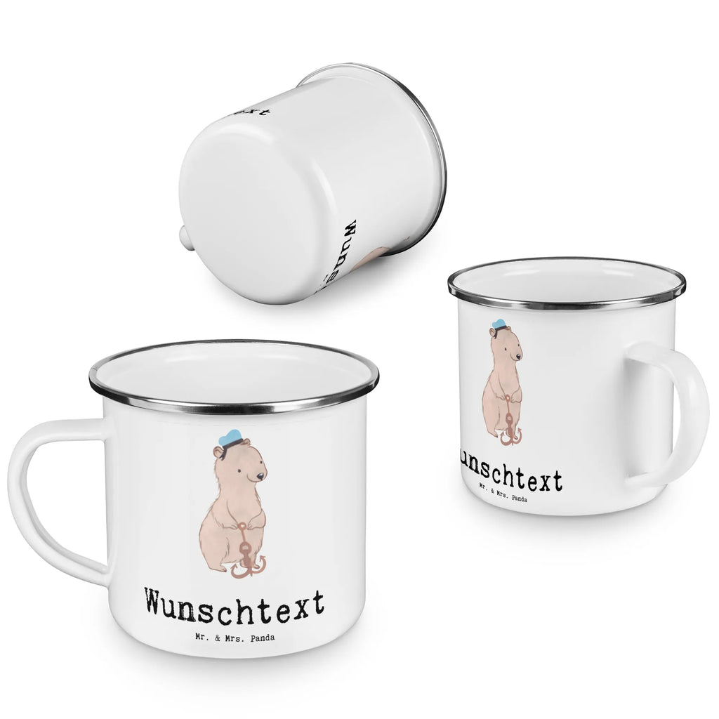 Personalisierte Emaille Tasse Matrosin mit Herz Emaille Tasse personalisiert, Emaille Tasse mit Namen, Campingtasse personalisiert, Namenstasse, Campingtasse bedrucken, Campinggeschirr personalsisert, tasse mit namen, personalisierte tassen, personalisierte tasse, tasse selbst gestalten, tasse bedrucken, tassen bedrucken, Beruf, Ausbildung, Jubiläum, Abschied, Rente, Kollege, Kollegin, Geschenk, Schenken, Arbeitskollege, Mitarbeiter, Firma, Danke, Dankeschön, Matrosin, Seeleute, Schiff, Schiffsmechanikerin