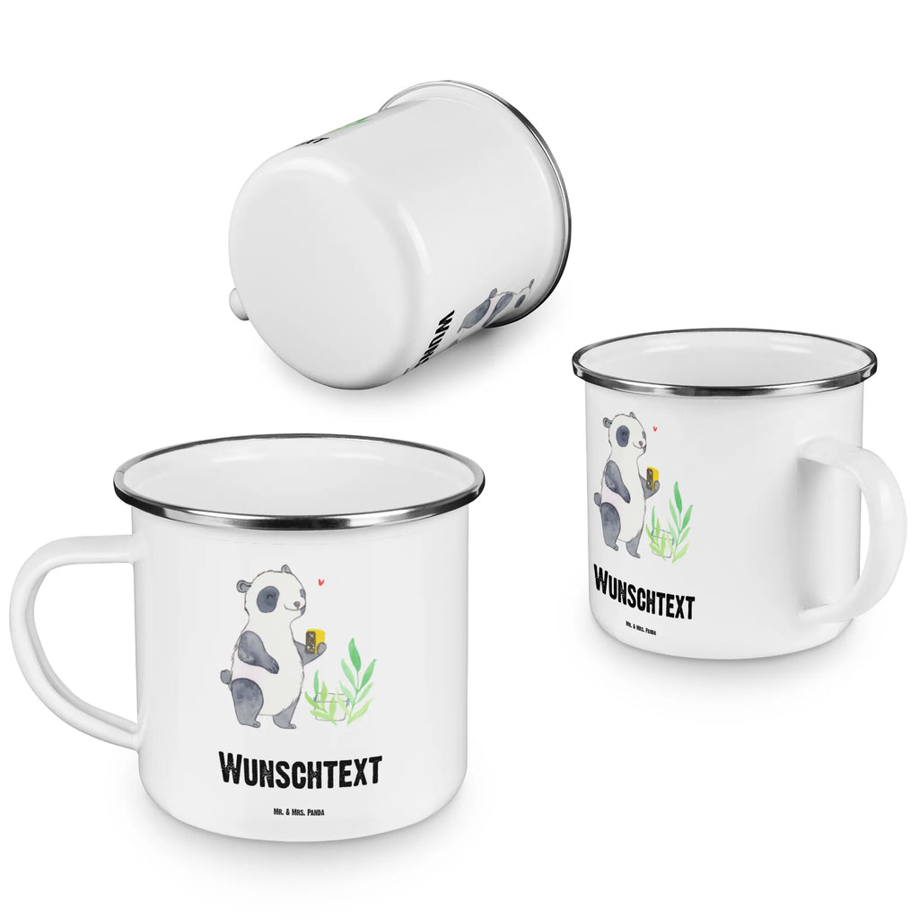 Personalisierte Emaille Tasse Panda Geocaching Emaille Tasse personalisiert, Emaille Tasse mit Namen, Campingtasse personalisiert, Namenstasse, Campingtasse bedrucken, Campinggeschirr personalsisert, tasse mit namen, personalisierte tassen, personalisierte tasse, tasse selbst gestalten, tasse bedrucken, tassen bedrucken, Geschenk, Sport, Sportart, Hobby, Schenken, Danke, Dankeschön, Auszeichnung, Gewinn, Sportler, Geocaching, Schatzsuchen, GPS Schnitzeljagd, Opencaching