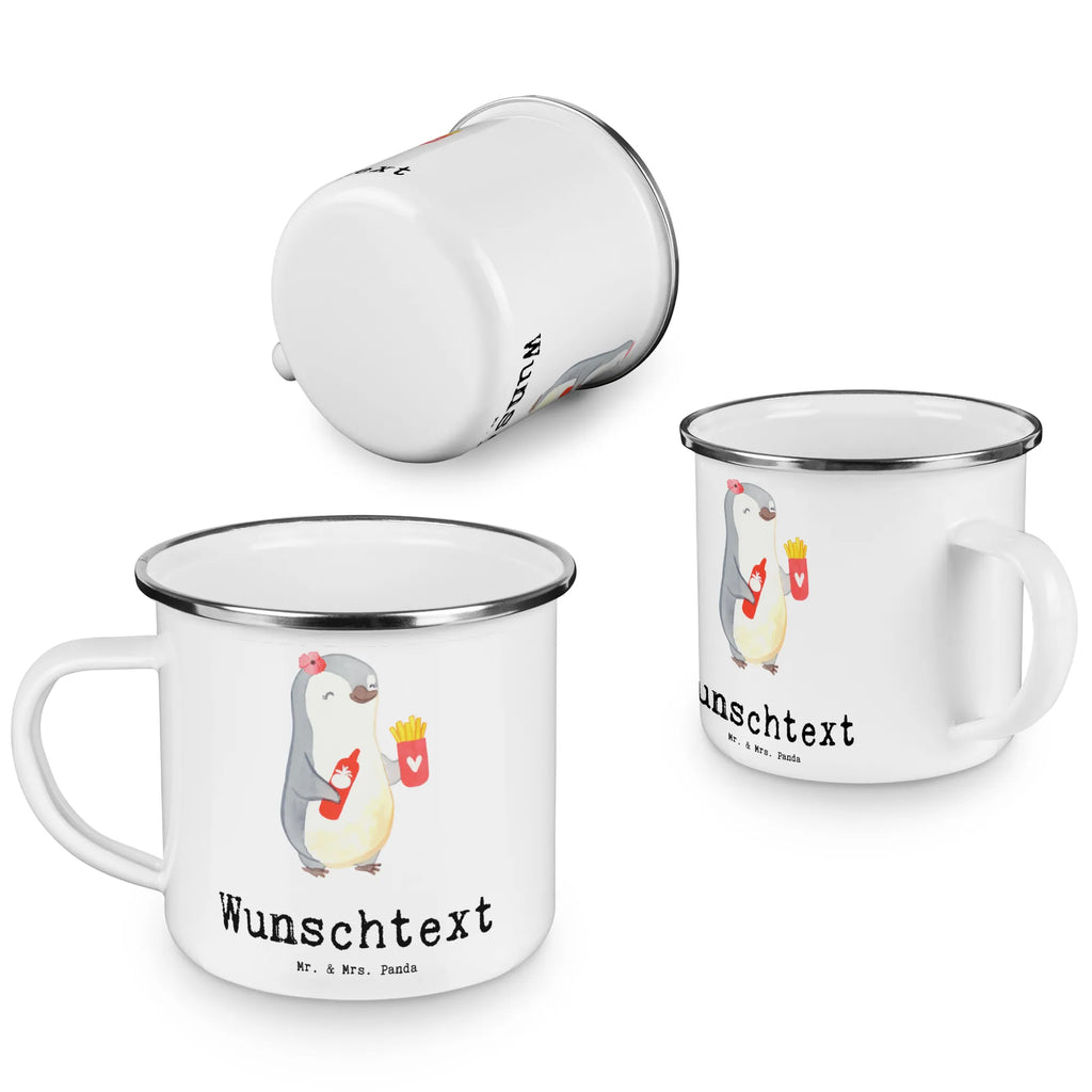 Personalisierte Emaille Tasse Imbissverkäuferin mit Herz Emaille Tasse personalisiert, Emaille Tasse mit Namen, Campingtasse personalisiert, Namenstasse, Campingtasse bedrucken, Campinggeschirr personalsisert, tasse mit namen, personalisierte tassen, personalisierte tasse, tasse selbst gestalten, tasse bedrucken, tassen bedrucken, Beruf, Ausbildung, Jubiläum, Abschied, Rente, Kollege, Kollegin, Geschenk, Schenken, Arbeitskollege, Mitarbeiter, Firma, Danke, Dankeschön, Imbissbesitzerin, Imibissverkäuferin, Pommesverkäuferin