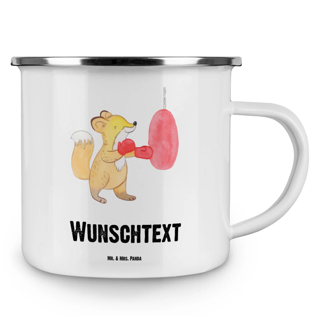 Personalisierte Emaille Tasse Fuchs Boxen Emaille Tasse personalisiert, Emaille Tasse mit Namen, Campingtasse personalisiert, Namenstasse, Campingtasse bedrucken, Campinggeschirr personalsisert, tasse mit namen, personalisierte tassen, personalisierte tasse, tasse selbst gestalten, tasse bedrucken, tassen bedrucken, Geschenk, Sport, Sportart, Hobby, Schenken, Danke, Dankeschön, Auszeichnung, Gewinn, Sportler, Boxen, Boxkampf, Boxtraining