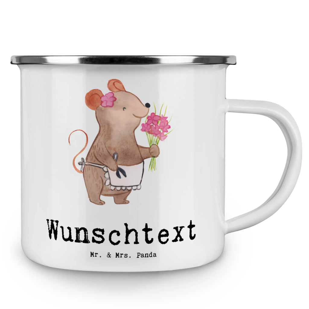 Personalisierte Emaille Tasse Floristin mit Herz Emaille Tasse personalisiert, Emaille Tasse mit Namen, Campingtasse personalisiert, Namenstasse, Campingtasse bedrucken, Campinggeschirr personalsisert, tasse mit namen, personalisierte tassen, personalisierte tasse, tasse selbst gestalten, tasse bedrucken, tassen bedrucken, Beruf, Ausbildung, Jubiläum, Abschied, Rente, Kollege, Kollegin, Geschenk, Schenken, Arbeitskollege, Mitarbeiter, Firma, Danke, Dankeschön, Blumenhändlerin, Floristin, Blumenlanden, Blumenprofi