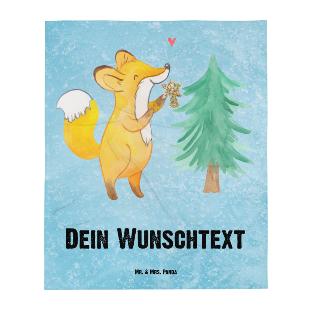 Babydecke mit Namen Fuchs  Weihnachtsbaum Babdyecke personalisiert, Babydecke mit Namen, Babydecke bedrucken, Babygeschenk personalisiet, Babygeschenk mit Namen, Krabbeldecke mit Namen, Krabbeldecke personalisiert, Winter, Weihnachten, Weihnachtsdeko, Nikolaus, Advent, Heiligabend, Wintermotiv, Weihnachtsmann, Weihnachtstage, Fuchs, Schlittschuh, Weihnachtszeit, Weihnachtsdekoration