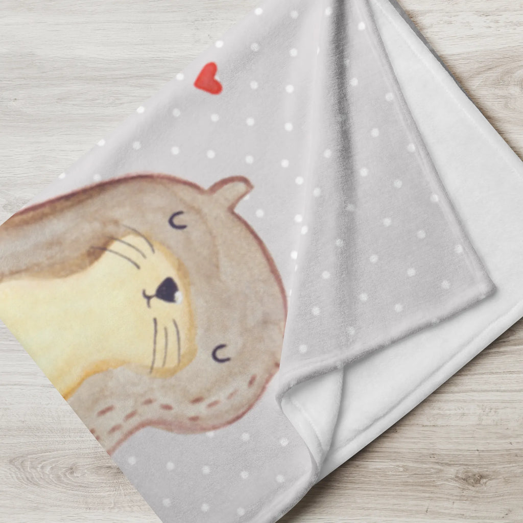 Babydecke mit Namen Otter händchenhaltend Babdyecke personalisiert, Babydecke mit Namen, Babydecke bedrucken, Babygeschenk personalisiet, Babygeschenk mit Namen, Krabbeldecke mit Namen, Krabbeldecke personalisiert, Otter, Fischotter, Seeotter, Otter Seeotter See Otter