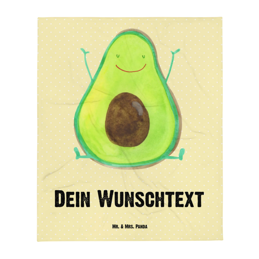 Babydecke mit Namen Avocado Happy Babdyecke personalisiert, Babydecke mit Namen, Babydecke bedrucken, Babygeschenk personalisiet, Babygeschenk mit Namen, Krabbeldecke mit Namen, Krabbeldecke personalisiert, Avocado, Veggie, Vegan, Gesund, Chaos