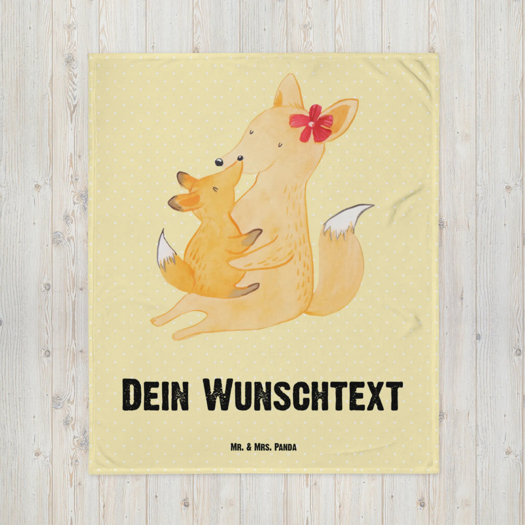 Babydecke mit Namen Fuchs Mama & Kind Babdyecke personalisiert, Babydecke mit Namen, Babydecke bedrucken, Babygeschenk personalisiet, Babygeschenk mit Namen, Krabbeldecke mit Namen, Krabbeldecke personalisiert, Familie, Vatertag, Muttertag, Bruder, Schwester, Mama, Papa, Oma, Opa, Mutter, Tochter, Lieblingstochter, Beste Tochter, Geschenk