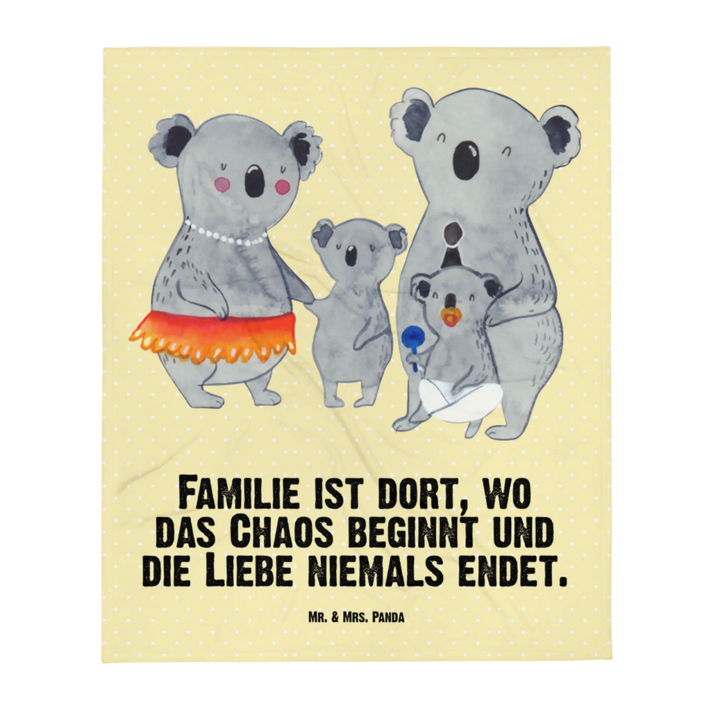 Babydecke Koala Familie Babydecke, Babygeschenk, Geschenk Geburt, Babyecke Kuscheldecke, Krabbeldecke, Familie, Vatertag, Muttertag, Bruder, Schwester, Mama, Papa, Oma, Opa, Koala, Koalas, Family, Kinder, Geschwister, Familienleben