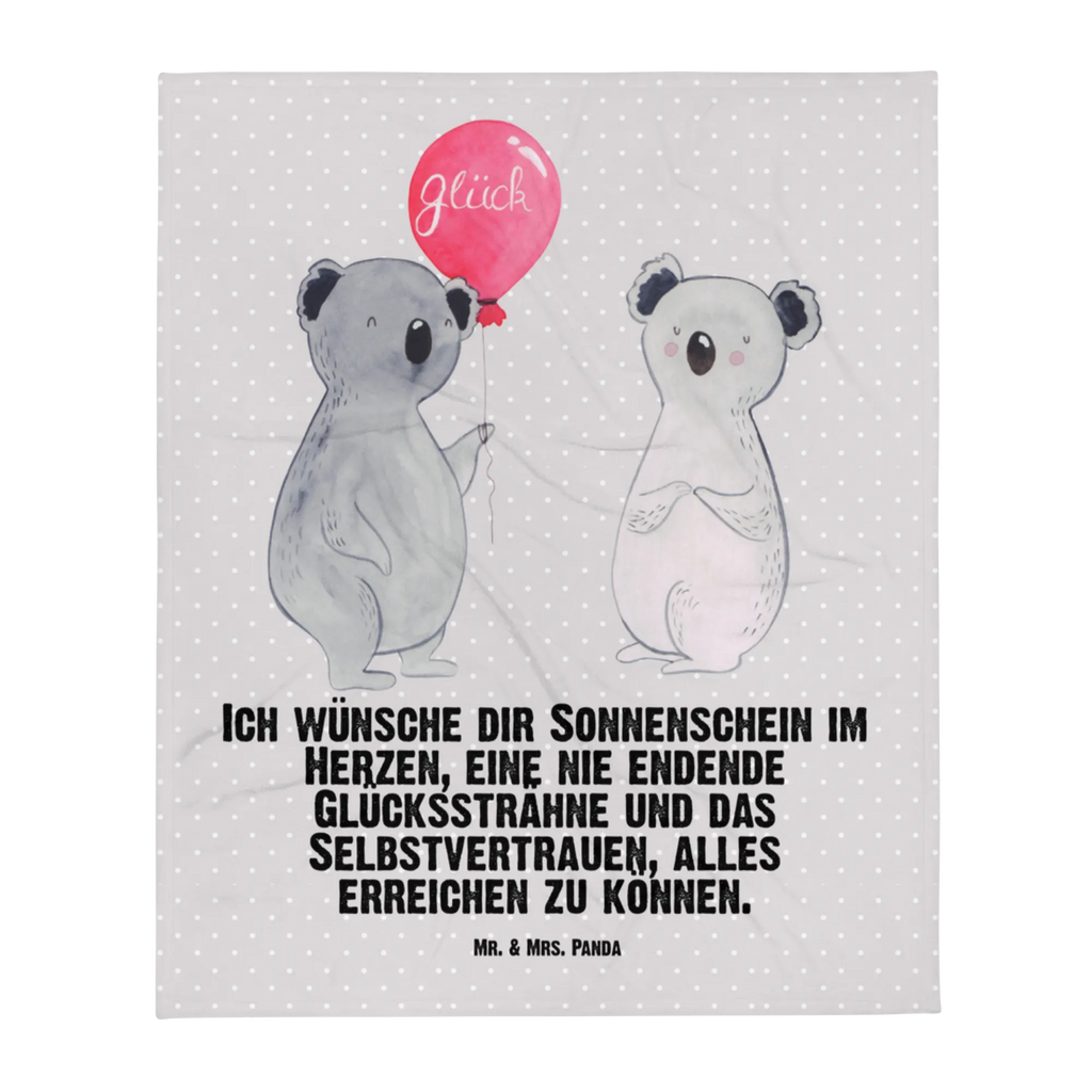 Babydecke Koala Luftballon Babydecke, Babygeschenk, Geschenk Geburt, Babyecke Kuscheldecke, Krabbeldecke, Koala, Koalabär, Luftballon, Party, Geburtstag, Geschenk