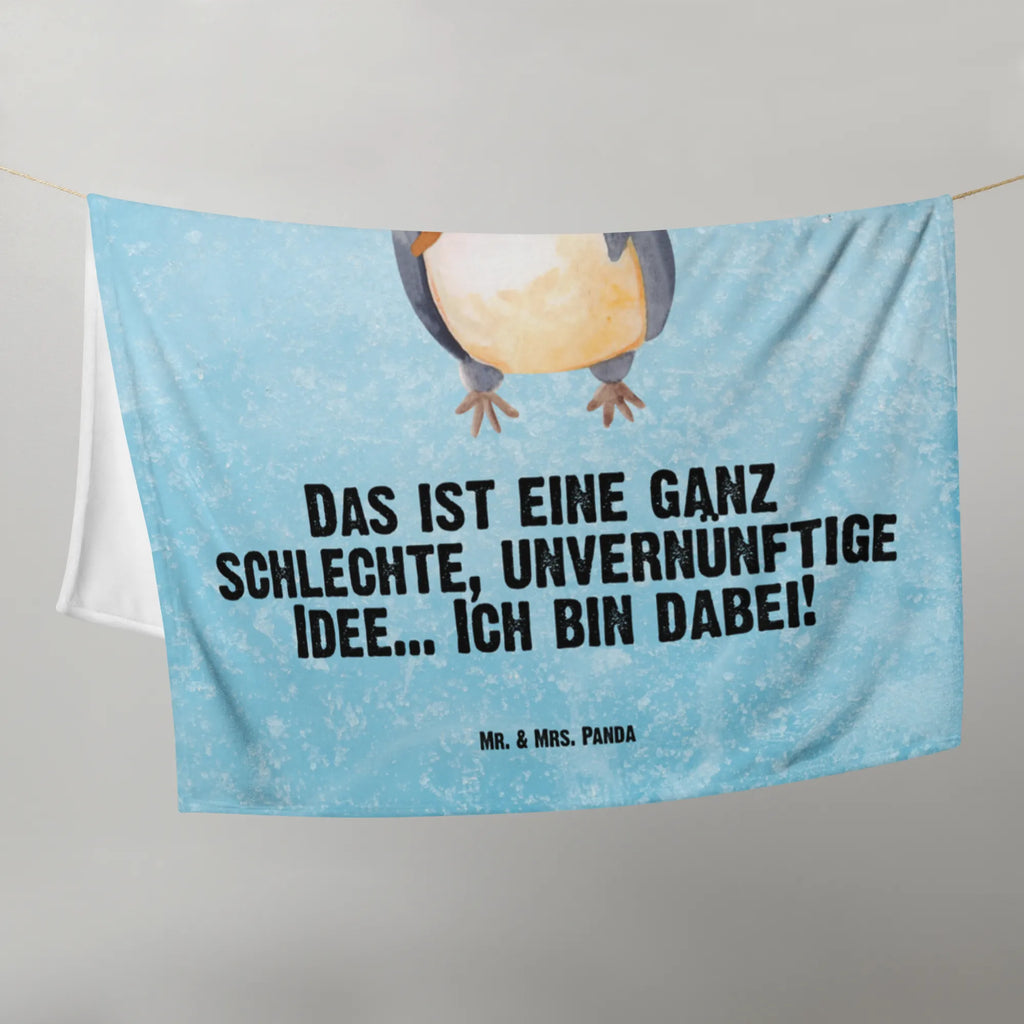 Babydecke Pinguin Lolli Babydecke, Babygeschenk, Geschenk Geburt, Babyecke Kuscheldecke, Krabbeldecke, Pinguin, Pinguine, Lolli, Süßigkeiten, Blödsinn, Spruch, Rebell, Gauner, Ganove, Rabauke