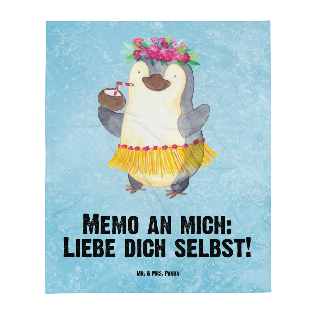 Babydecke Pinguin Kokosnuss Babydecke, Babygeschenk, Geschenk Geburt, Babyecke Kuscheldecke, Krabbeldecke, Pinguin, Aloha, Hawaii, Urlaub, Kokosnuss, Pinguine