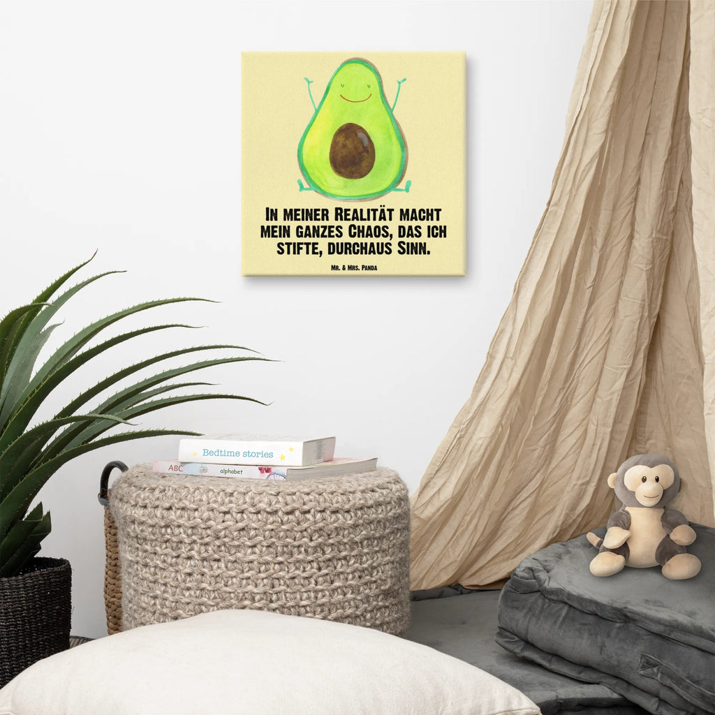 Leinwand Bild Avocado Happy Leinwand, Bild, Kunstdruck, Wanddeko, Dekoration, Avocado, Veggie, Vegan, Gesund, Chaos