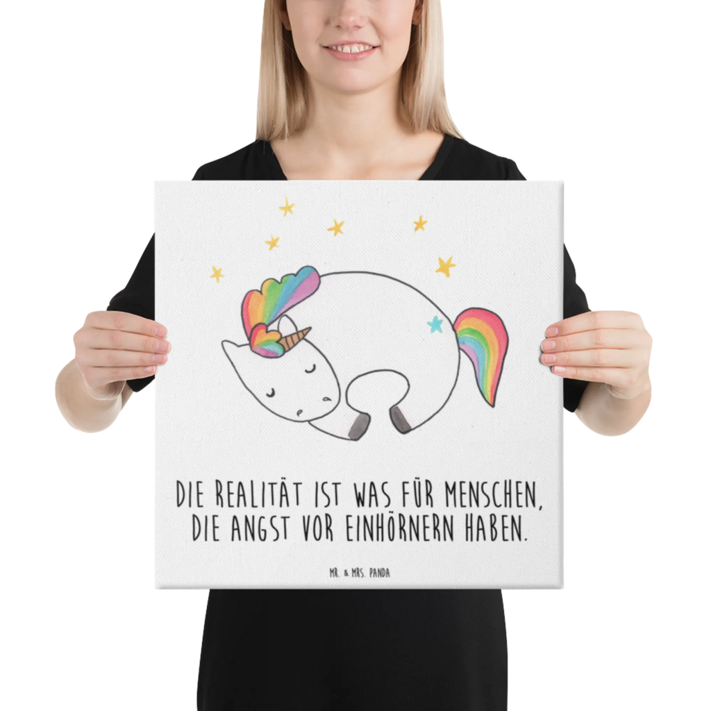 Leinwand Bild Einhorn Nacht Leinwand, Bild, Kunstdruck, Wanddeko, Dekoration, Einhorn, Einhörner, Einhorn Deko, Unicorn, Träume, Traum, unicorn, Realität, Menschen, Geschenk, Ruhe, Freundin