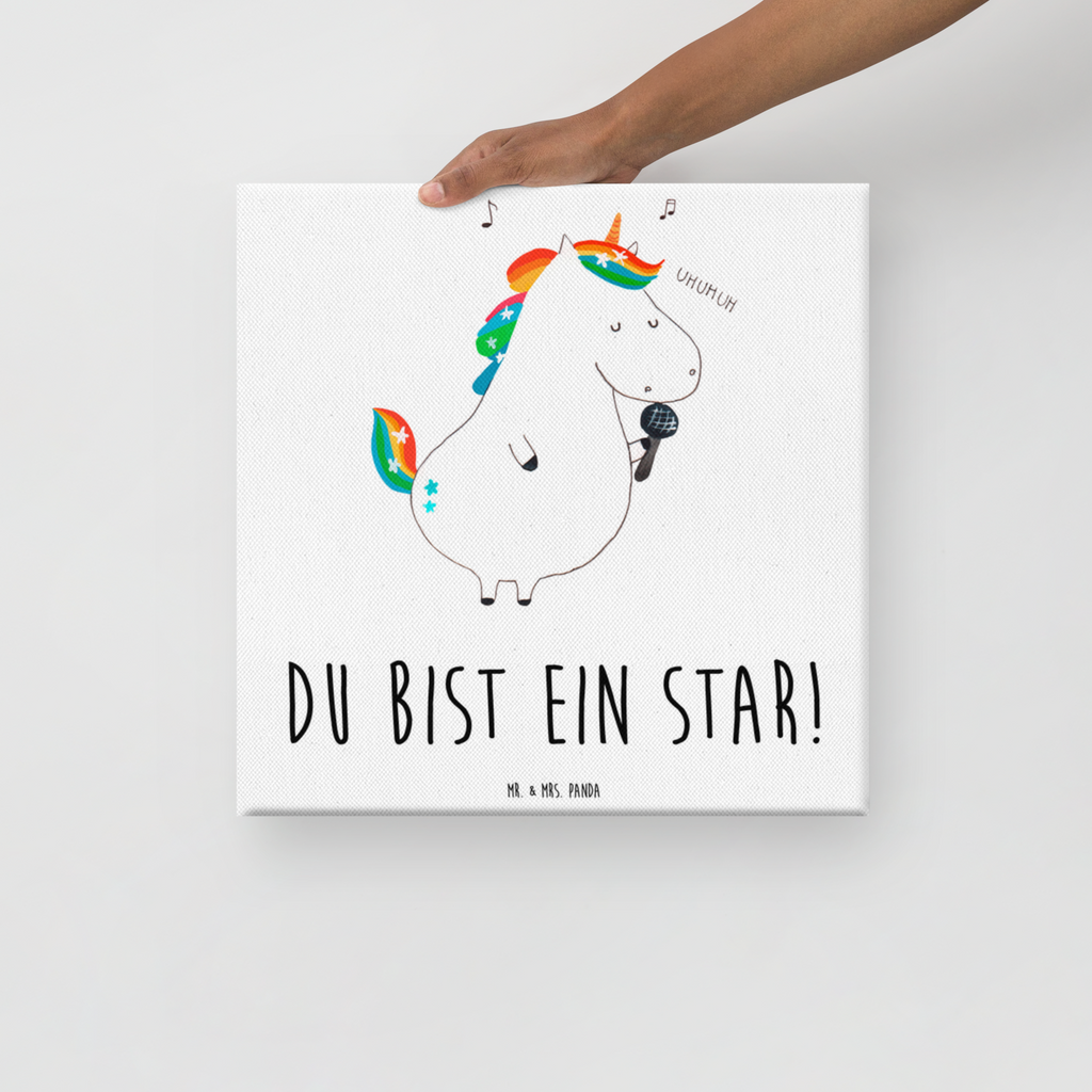 Leinwand Bild Einhorn Sänger Leinwand, Bild, Kunstdruck, Wanddeko, Dekoration, Einhorn, Einhörner, Einhorn Deko, Pegasus, Unicorn, Glitzer, Konfetti, Party, Geburtstag, Feier, Fest, Disco, Sängerin, Sänger, Freundin