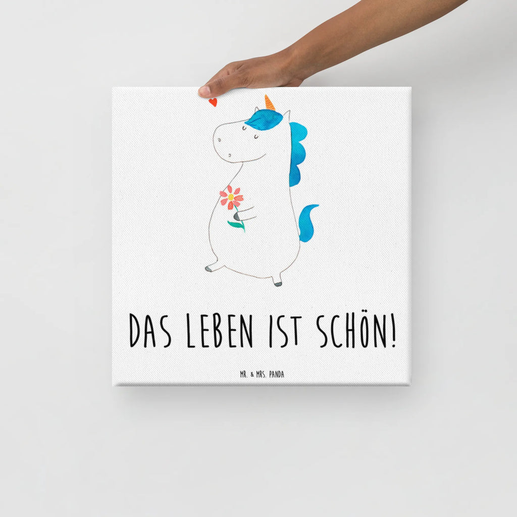 Leinwand Bild Einhorn Spaziergang Leinwand, Bild, Kunstdruck, Wanddeko, Dekoration, Einhorn, Einhörner, Einhorn Deko, Unicorn, Glitzer, Blumen, Spaziergang, Motivation, Gute Laune, Freude, Freundin, Mutter, Schwester