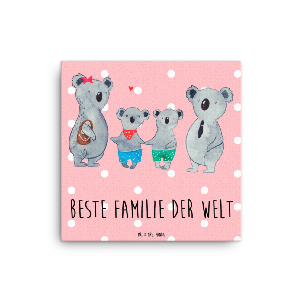 Leinwand Bild Koala Familie zwei Leinwand, Bild, Kunstdruck, Wanddeko, Dekoration, Familie, Vatertag, Muttertag, Bruder, Schwester, Mama, Papa, Oma, Opa, Koala, Koalabär, beste Familie, Familienzeit, Familienleben, Koalafamilie, Lieblingsfamilie