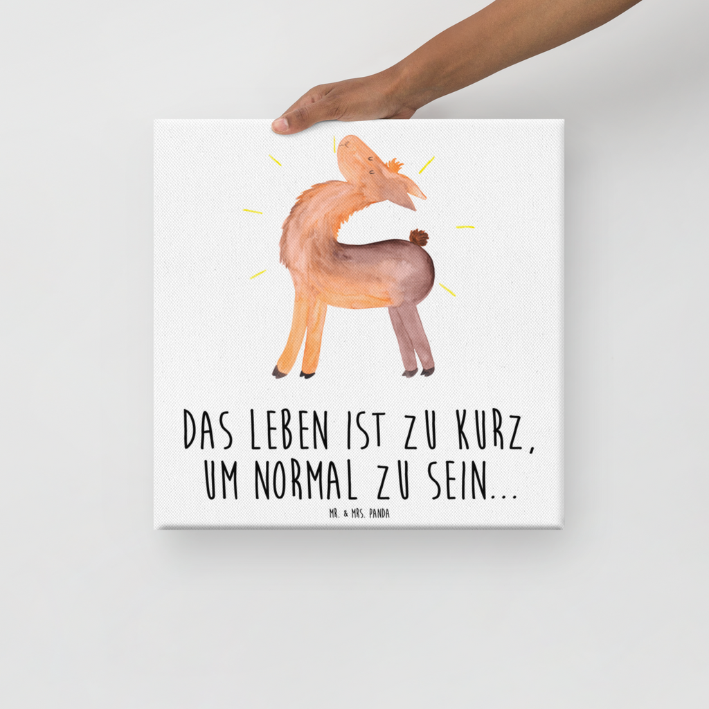 Leinwand Bild Lama stolz Leinwand, Bild, Kunstdruck, Wanddeko, Dekoration, Lama, Alpaka, Lamas, Außenseiter, Anders, Neustart, stolz, Hippie, Freundin, Freundinnen, beste Freundin, Kumpel, Familie, Family