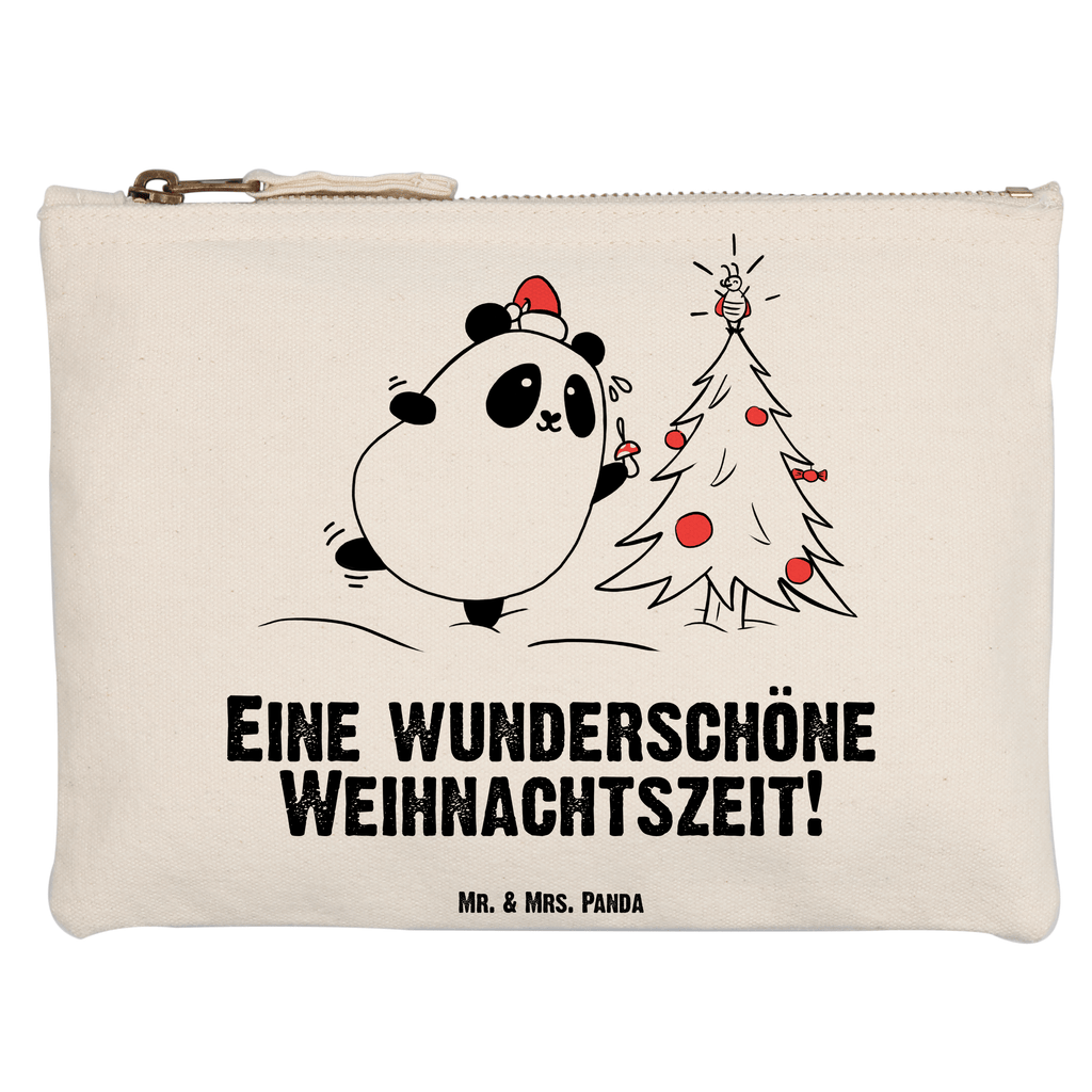 Schminktasche Easy & Peasy Weihnachtszeit Schminktasche, Kosmetiktasche, Kosmetikbeutel, Stiftemäppchen, Etui, Federmappe, Makeup, XXL, Schminketui, Kosmetiketui, Schlamperetui