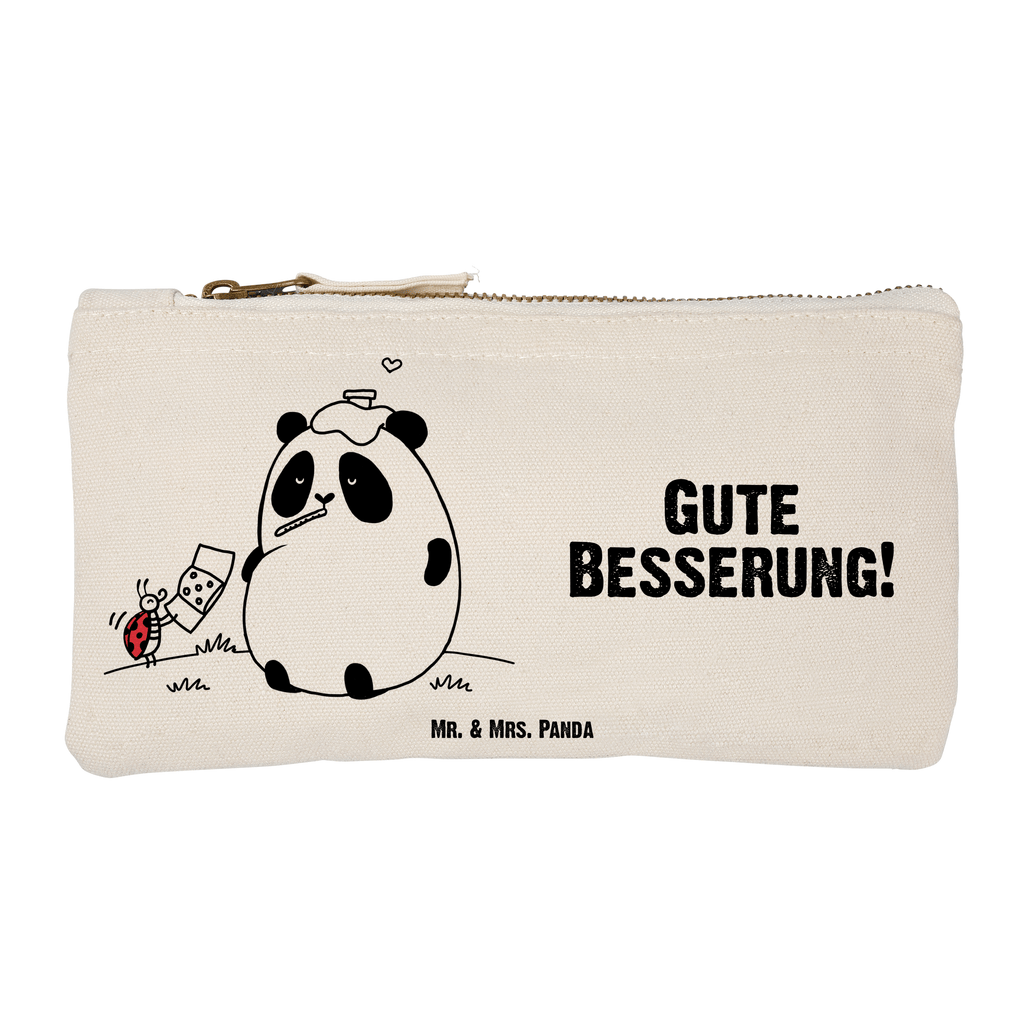 Schminktasche Easy & Peasy Gute Besserung Schminktasche, Kosmetiktasche, Kosmetikbeutel, Stiftemäppchen, Etui, Federmappe, Makeup, XXL, Schminketui, Kosmetiketui, Schlamperetui