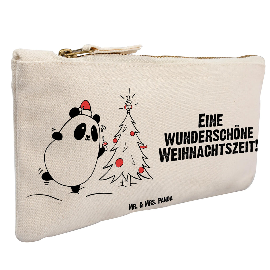 Schminktasche Easy & Peasy Weihnachtszeit Schminktasche, Kosmetiktasche, Kosmetikbeutel, Stiftemäppchen, Etui, Federmappe, Makeup, XXL, Schminketui, Kosmetiketui, Schlamperetui