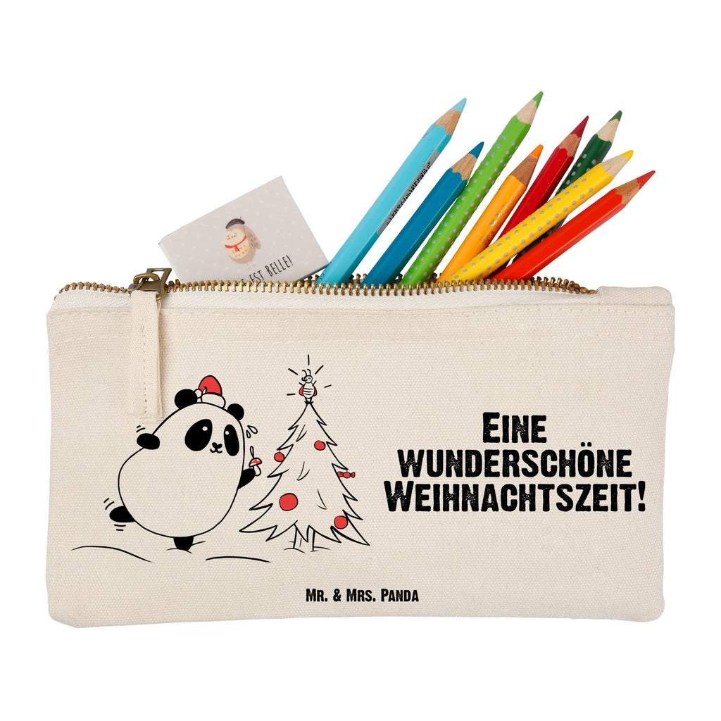 Schminktasche Easy & Peasy Weihnachtszeit Schminktasche, Kosmetiktasche, Kosmetikbeutel, Stiftemäppchen, Etui, Federmappe, Makeup, XXL, Schminketui, Kosmetiketui, Schlamperetui