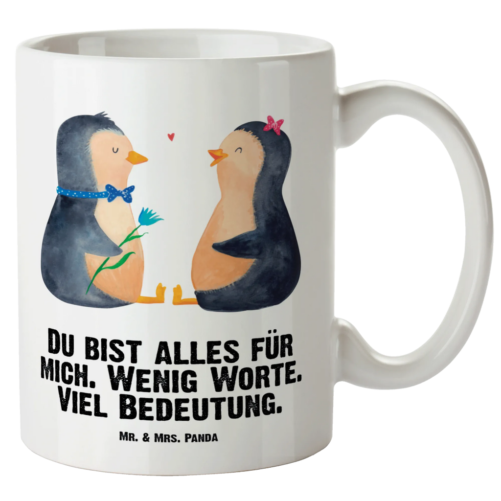 XL Tasse Pinguin Pärchen XL Tasse, Große Tasse, Grosse Kaffeetasse, XL Becher, XL Teetasse, spülmaschinenfest, Jumbo Tasse, Groß, Pinguin, Pinguine, Liebe, Liebespaar, Liebesbeweis, Liebesgeschenk, Verlobung, Jahrestag, Hochzeitstag, Hochzeit, Hochzeitsgeschenk, große Liebe, Traumpaar