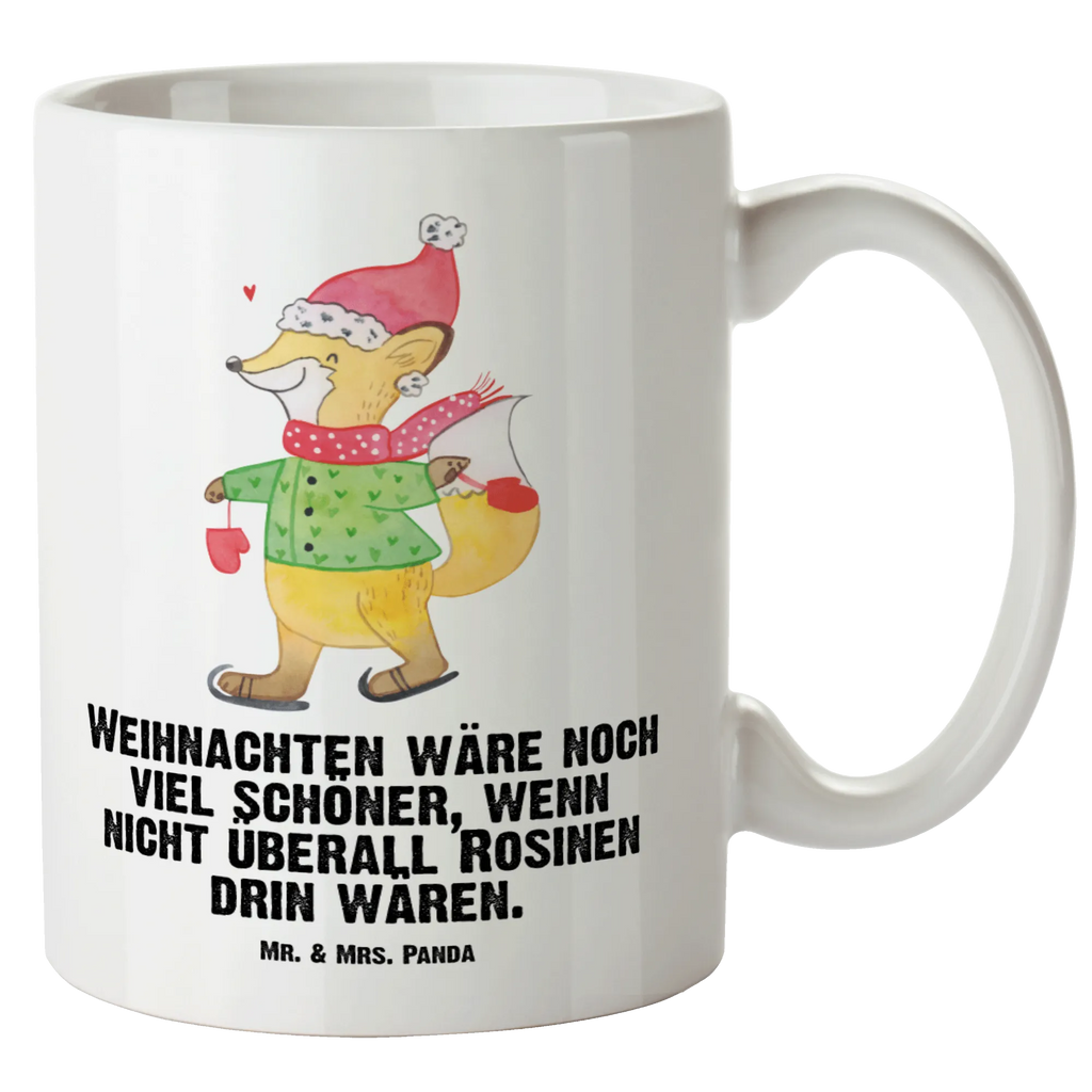 XL Tasse Fuchs  Schlittschuhe XL Tasse, Große Tasse, Grosse Kaffeetasse, XL Becher, XL Teetasse, spülmaschinenfest, Jumbo Tasse, Groß, Winter, Weihnachten, Weihnachtsdeko, Nikolaus, Advent, Heiligabend, Wintermotiv, Weihnachtsmann, Weihnachtstage, Weihnachtsbaum, Tannenbaum, Weihnachtszeit