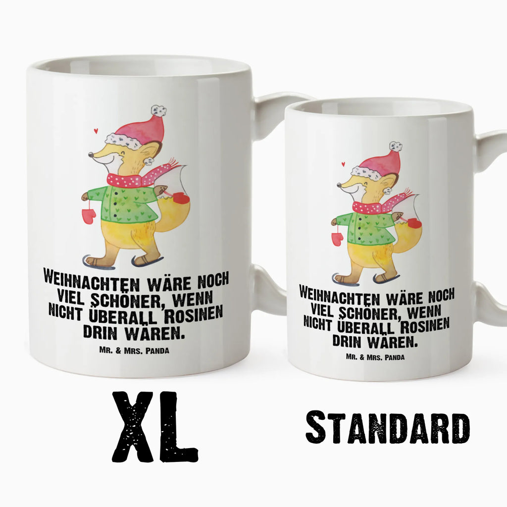 XL Tasse Fuchs  Schlittschuhe XL Tasse, Große Tasse, Grosse Kaffeetasse, XL Becher, XL Teetasse, spülmaschinenfest, Jumbo Tasse, Groß, Winter, Weihnachten, Weihnachtsdeko, Nikolaus, Advent, Heiligabend, Wintermotiv, Weihnachtsmann, Weihnachtstage, Weihnachtsbaum, Tannenbaum, Weihnachtszeit