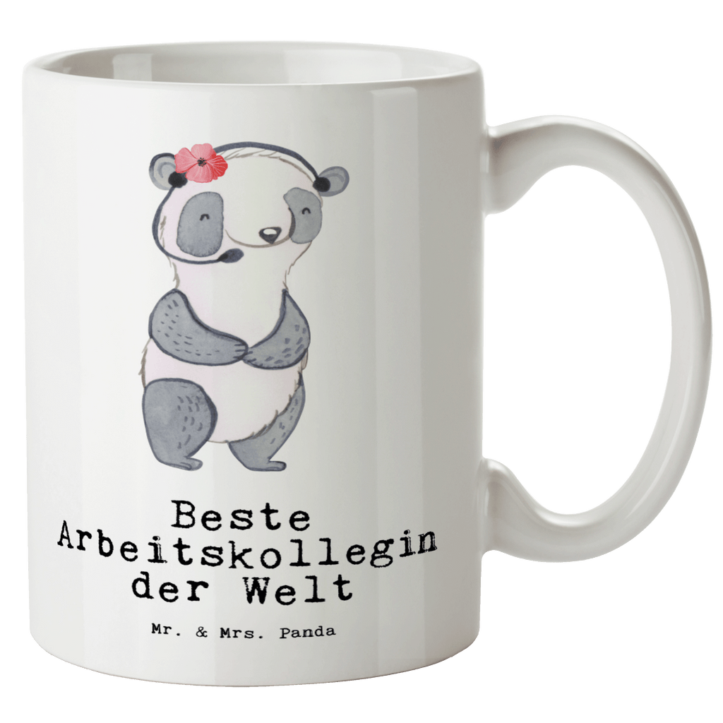 XL Tasse Panda Beste Arbeitskollegin der Welt XL Tasse, Große Tasse, Grosse Kaffeetasse, XL Becher, XL Teetasse, spülmaschinenfest, Jumbo Tasse, Groß, für, Dankeschön, Geschenk, Schenken, Geburtstag, Geburtstagsgeschenk, Geschenkidee, Danke, Bedanken, Mitbringsel, Freude machen, Geschenktipp, Arbeitskollegin, Kollegin, Freundin, Büro, Abschiedsgeschenk, Ruhestand, Arbeit, Mitarbeiterin, Berufsgenossin, Beruf