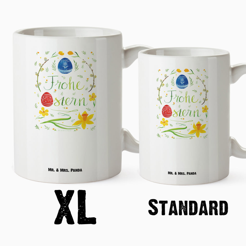 XL Tasse Frohe Ostern XL Tasse, Große Tasse, Grosse Kaffeetasse, XL Becher, XL Teetasse, spülmaschinenfest, Jumbo Tasse, Groß, Ostern, Osterhase, Ostergeschenke, Osternest, Osterdeko, Geschenke zu Ostern, Ostern Geschenk, Ostergeschenke Kinder, Ostern Kinder, Frohe Ostern, Ostergrüße, Osterblume, Osterei, bemalte Ostereier, Weidenkätzchen. Lettering