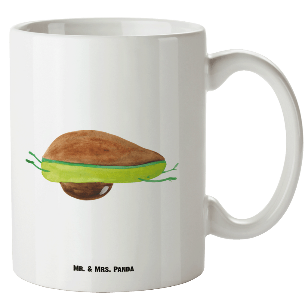 XL Tasse Avocado Yoga XL Tasse, Große Tasse, Grosse Kaffeetasse, XL Becher, XL Teetasse, spülmaschinenfest, Jumbo Tasse, Groß, Avocado, Veggie, Vegan, Gesund, Avocado Yoga Vegan