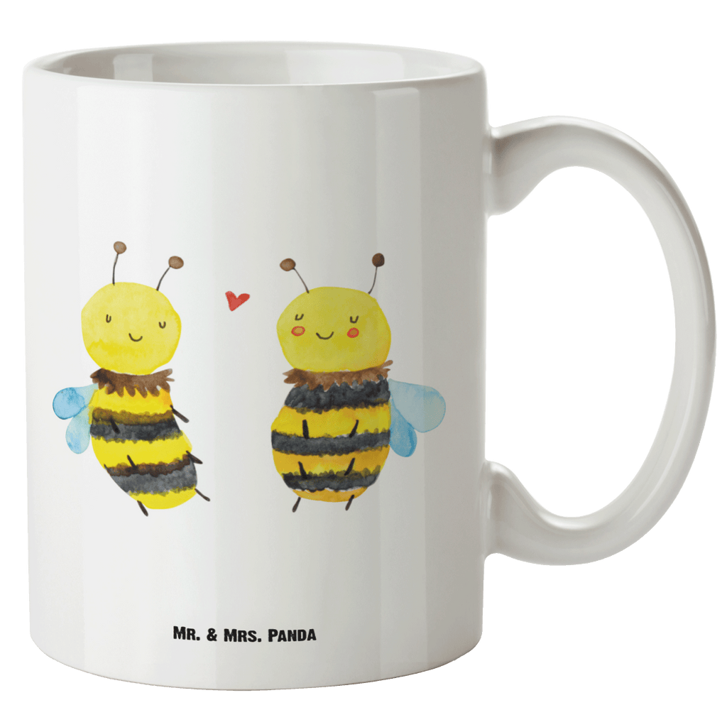 XL Tasse Biene Verliebt XL Tasse, Große Tasse, Grosse Kaffeetasse, XL Becher, XL Teetasse, spülmaschinenfest, Jumbo Tasse, Groß, Biene, Wespe, Hummel