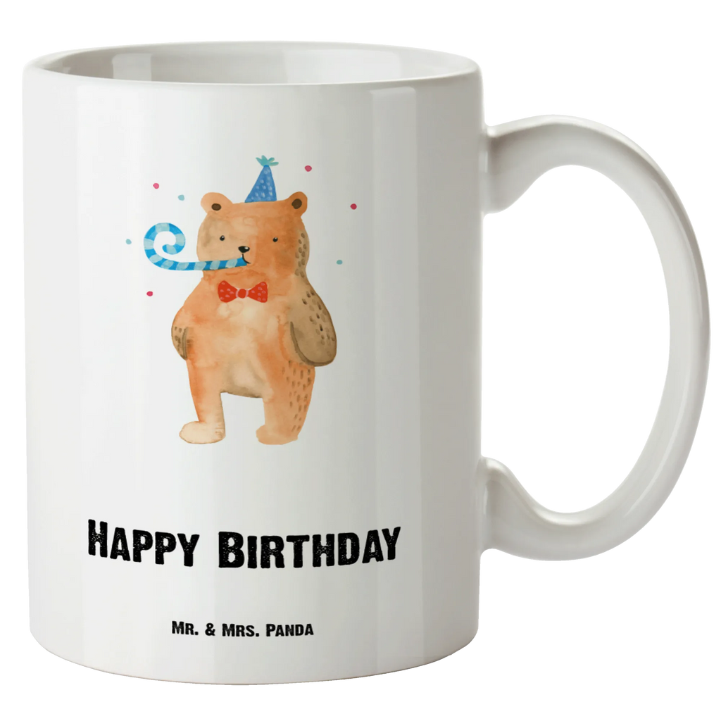 XL Tasse Birthday Bär XL Tasse, Große Tasse, Grosse Kaffeetasse, XL Becher, XL Teetasse, spülmaschinenfest, Jumbo Tasse, Groß, Bär, Teddy, Teddybär, Happy Birthday, Alles Gute, Glückwunsch, Geburtstag