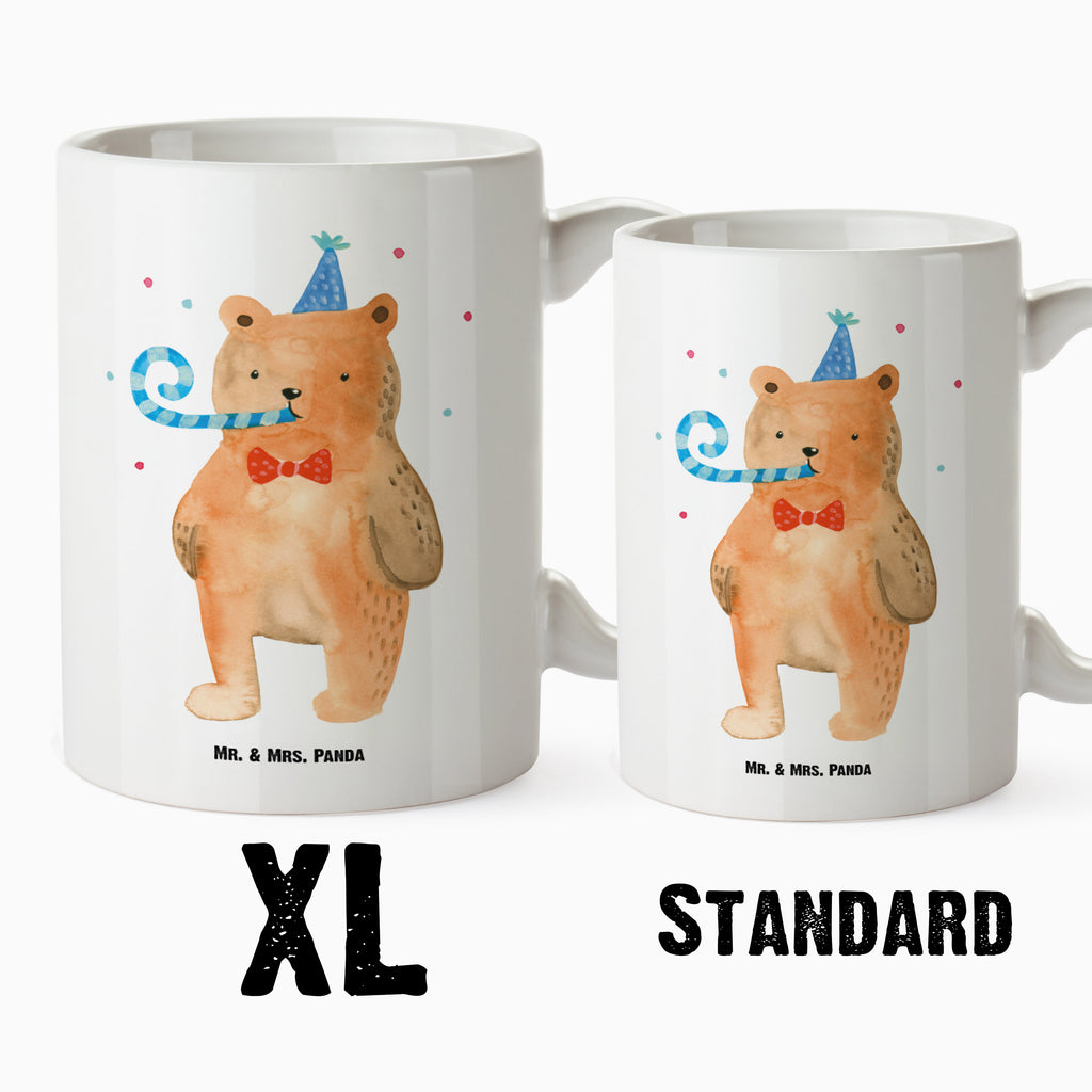 XL Tasse Birthday Bär XL Tasse, Große Tasse, Grosse Kaffeetasse, XL Becher, XL Teetasse, spülmaschinenfest, Jumbo Tasse, Groß, Bär, Teddy, Teddybär, Happy Birthday, Alles Gute, Glückwunsch, Geburtstag