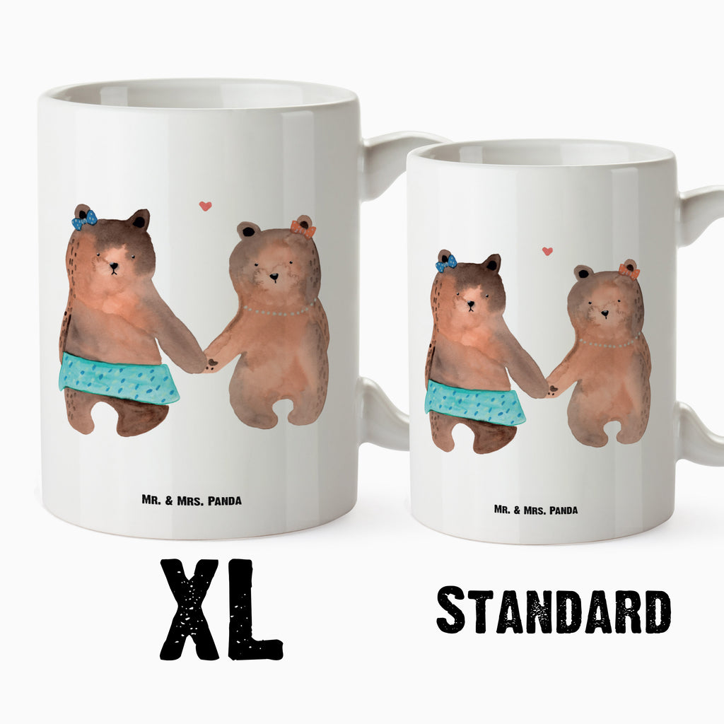 XL Tasse Bär Freundin XL Tasse, Große Tasse, Grosse Kaffeetasse, XL Becher, XL Teetasse, spülmaschinenfest, Jumbo Tasse, Groß, Bär, Teddy, Teddybär, Bär Freundin Beste Freund Liebe Liebesbeweis Verliebt Kumpel Kumpeliene