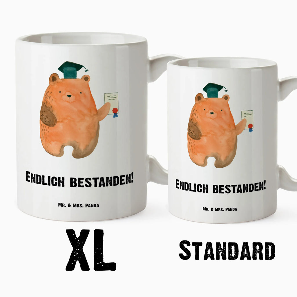 XL Tasse Prüfungsbär XL Tasse, Große Tasse, Grosse Kaffeetasse, XL Becher, XL Teetasse, spülmaschinenfest, Jumbo Tasse, Groß, Bär, Teddy, Teddybär, Abitur, Prüfungen, Prüfung bestanden, Abschluss, Zeugnis, Abschlusszeugnis