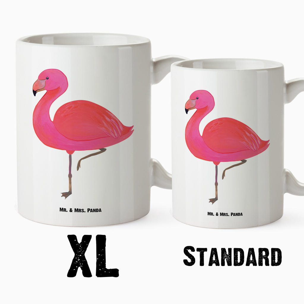 XL Tasse Flamingo classic XL Tasse, Große Tasse, Grosse Kaffeetasse, XL Becher, XL Teetasse, spülmaschinenfest, Jumbo Tasse, Groß, Flamingo, Einzigartig, Selbstliebe, Stolz, ich, für mich, Spruch, Freundin, Freundinnen, Außenseiter, Sohn, Tochter, Geschwister