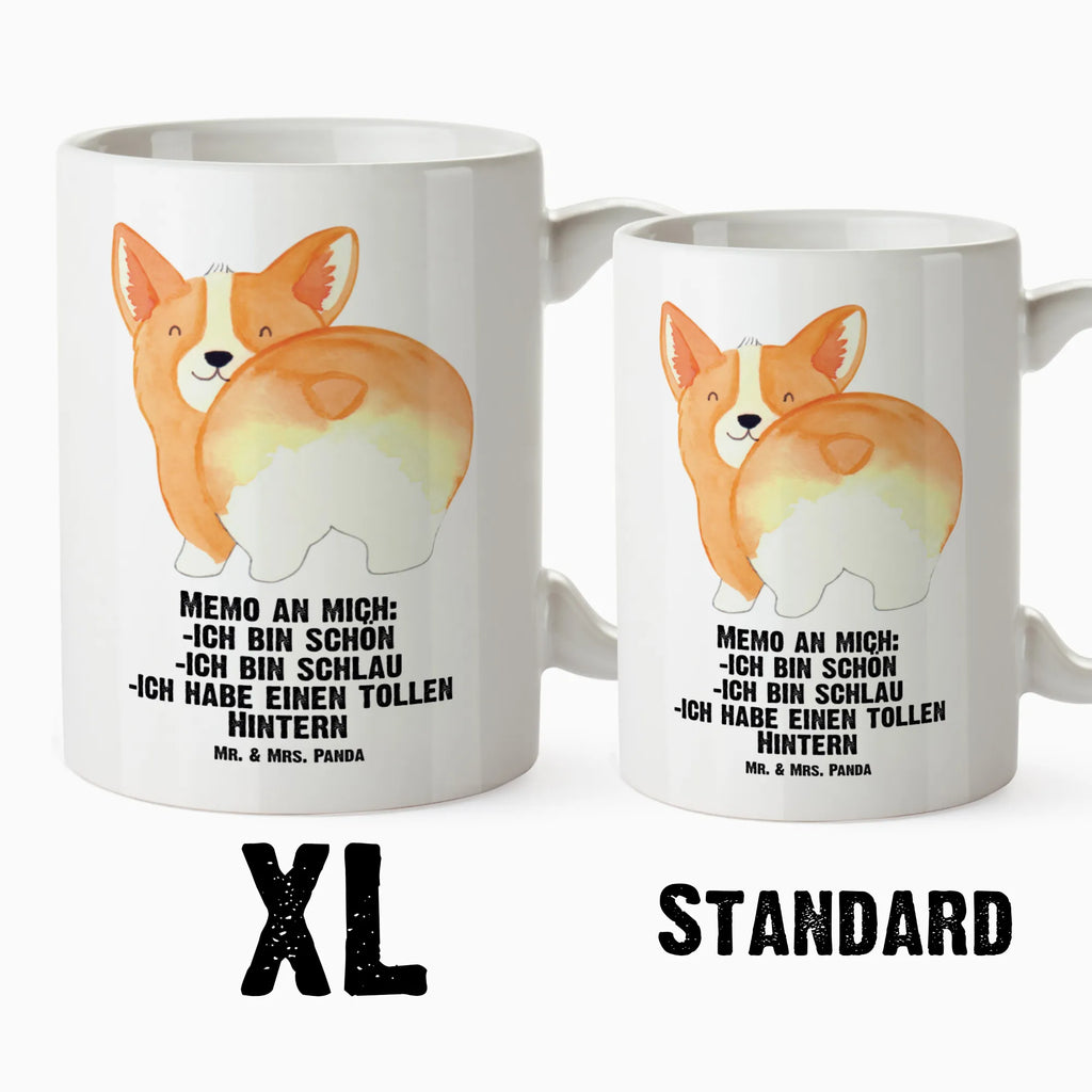 XL Tasse Corgie Po XL Tasse, Große Tasse, Grosse Kaffeetasse, XL Becher, XL Teetasse, spülmaschinenfest, Jumbo Tasse, Groß, Hund, Hundemotiv, Haustier, Hunderasse, Tierliebhaber, Hundebesitzer, Sprüche, Corgie, Hundeliebe, Motivation, Selbstliebe, Spruch