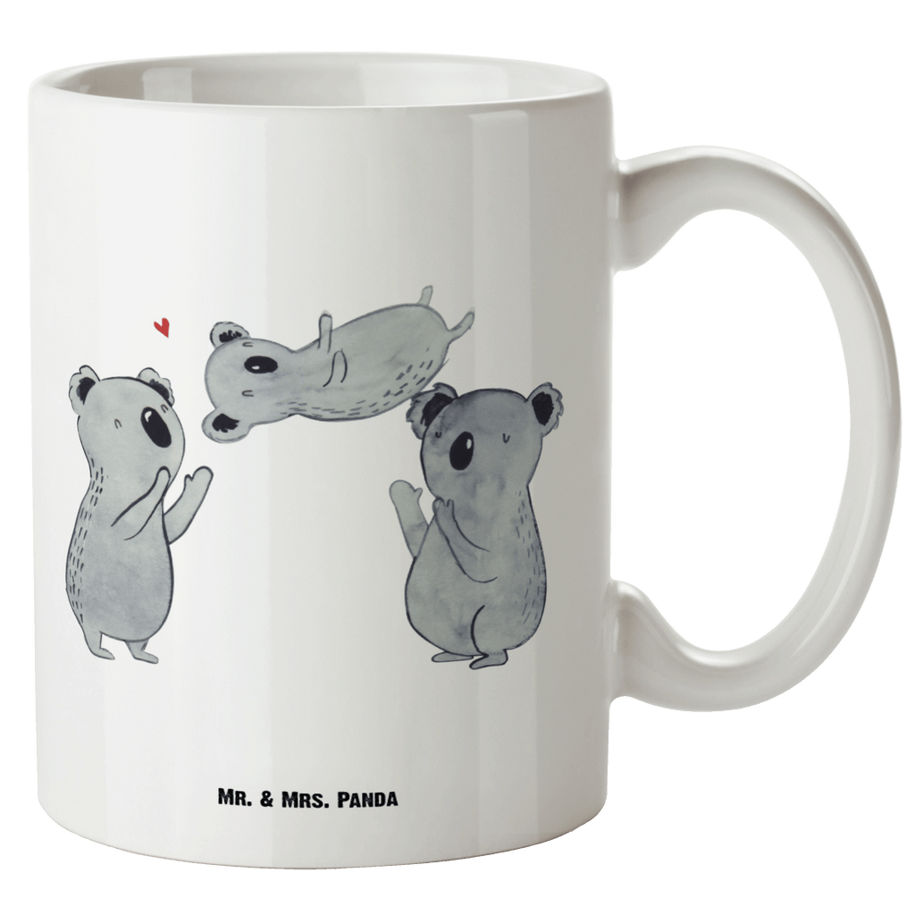 XL Tasse Koala Feiern Sich XL Tasse, Große Tasse, Grosse Kaffeetasse, XL Becher, XL Teetasse, spülmaschinenfest, Jumbo Tasse, Groß, Geburtstag, Geburtstagsgeschenk, Geschenk, Koala, Familie, Kind, Eltern, Herz, Liebe