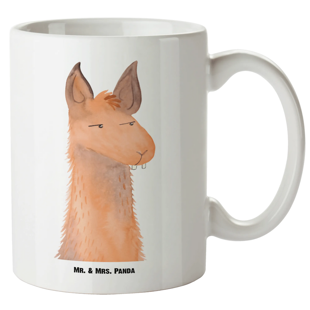 XL Tasse Lamakopf genervt XL Tasse, Große Tasse, Grosse Kaffeetasse, XL Becher, XL Teetasse, spülmaschinenfest, Jumbo Tasse, Groß, Lama, Alpaka, Lamas, Recht haben, genervt sein, Freundin, beste Freundin, Partnerin, Büro, Büroalltag, Chef, Chefin, Azubi