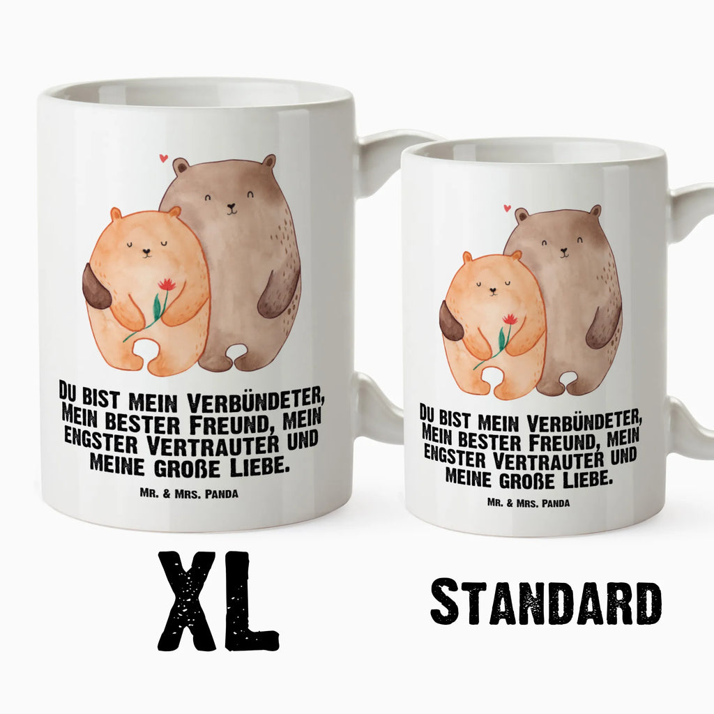 XL Tasse Bären Liebe XL Tasse, Große Tasse, Grosse Kaffeetasse, XL Becher, XL Teetasse, spülmaschinenfest, Jumbo Tasse, Groß, Liebe, Partner, Freund, Freundin, Ehemann, Ehefrau, Heiraten, Verlobung, Heiratsantrag, Liebesgeschenk, Jahrestag, Hocheitstag, Verliebt, Verlobt, Verheiratet, Geschenk Freundin, Geschenk Freund, Liebesbeweis, Hochzeitstag, Geschenk Hochzeit, Bären, Bärchen, Bär