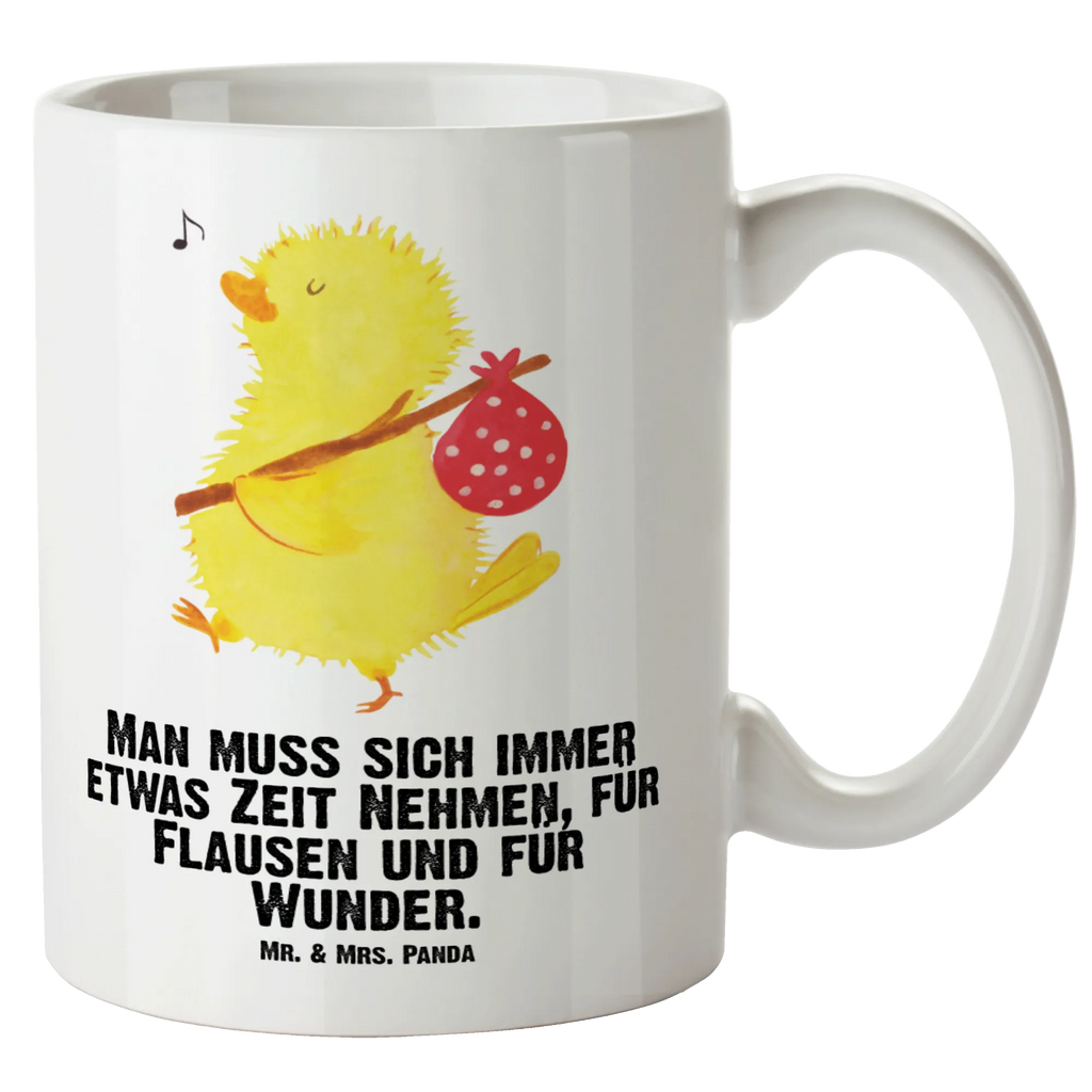 XL Tasse Küken Wanderer XL Tasse, Große Tasse, Grosse Kaffeetasse, XL Becher, XL Teetasse, spülmaschinenfest, Jumbo Tasse, Groß, Ostern, Osterhase, Ostergeschenke, Osternest, Osterdeko, Geschenke zu Ostern, Ostern Geschenk, Ostergeschenke Kinder, Ostern Kinder, Küken, Osterei, Ostereier, Ei, Frühlingsgefühle, Freude, Grüße, liebe Grüße, Frohe Ostern, Ostergrüße, Flausen, Wunder, Reisen, Weltenbummler, Zeit, Zeitmanagement, Backpacker