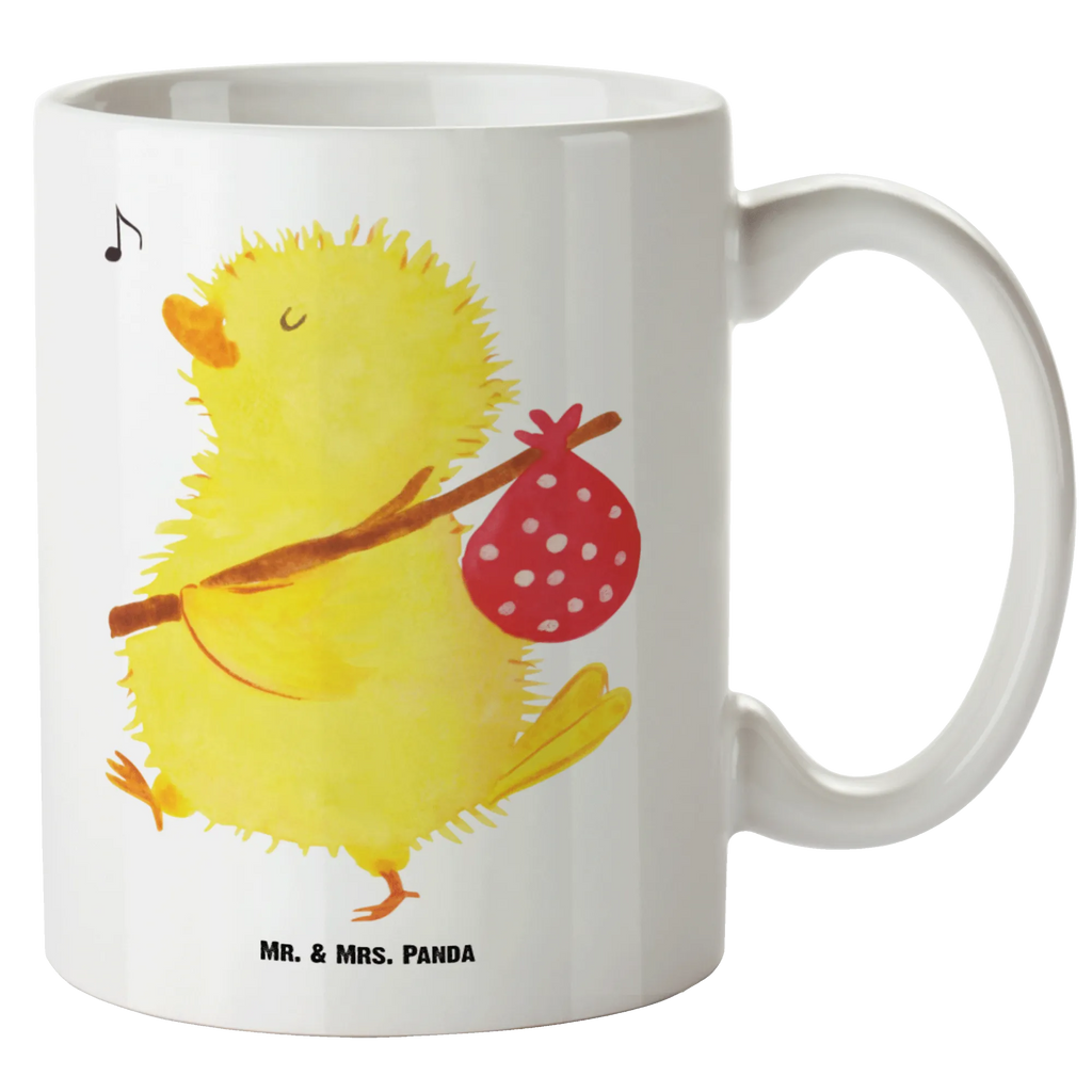 XL Tasse Küken Wanderer XL Tasse, Große Tasse, Grosse Kaffeetasse, XL Becher, XL Teetasse, spülmaschinenfest, Jumbo Tasse, Groß, Ostern, Osterhase, Ostergeschenke, Osternest, Osterdeko, Geschenke zu Ostern, Ostern Geschenk, Ostergeschenke Kinder, Ostern Kinder, Küken, Osterei, Ostereier, Ei, Frühlingsgefühle, Freude, Grüße, liebe Grüße, Frohe Ostern, Ostergrüße, Flausen, Wunder, Reisen, Weltenbummler, Zeit, Zeitmanagement, Backpacker