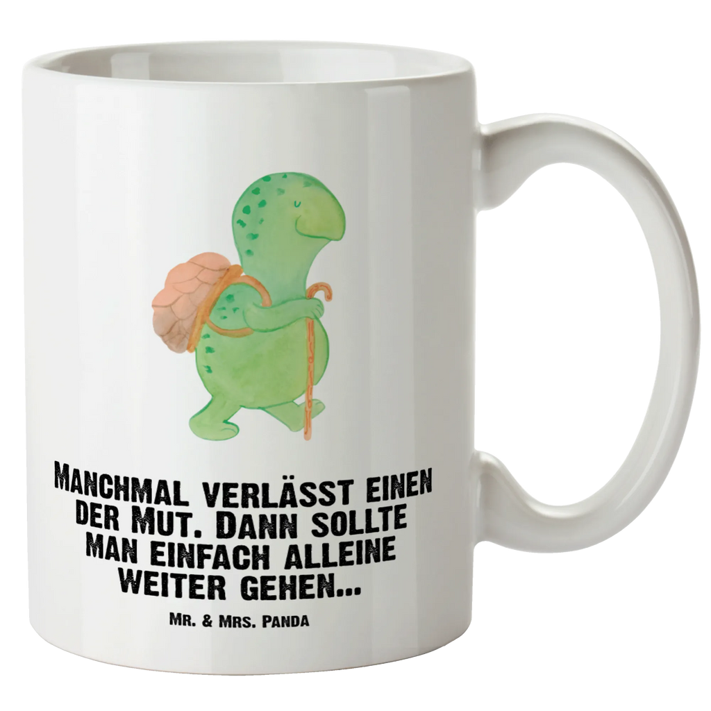 XL Tasse Schildkröte Wanderer XL Tasse, Große Tasse, Grosse Kaffeetasse, XL Becher, XL Teetasse, spülmaschinenfest, Jumbo Tasse, Groß, Schildkröte, Schildkröten, Motivation, Motivationsspruch, Motivationssprüche, Neuanfang